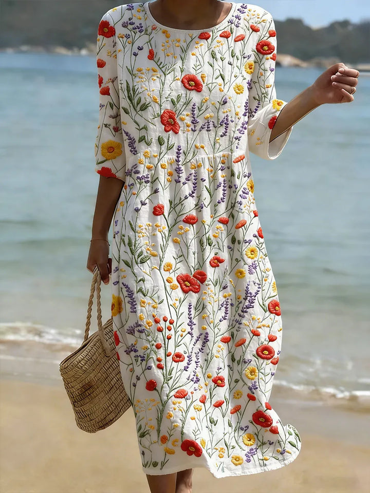 Raquel | Hímzett Vintage Ruha