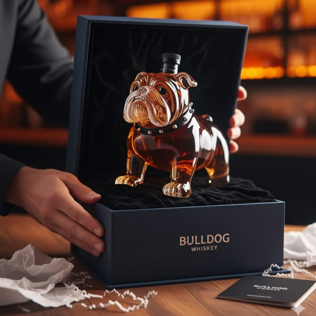 Whisky Üveg - Bulldog Kiadás