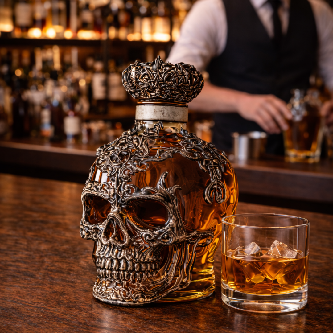 Whisky Üveg - Koponya Kiadás