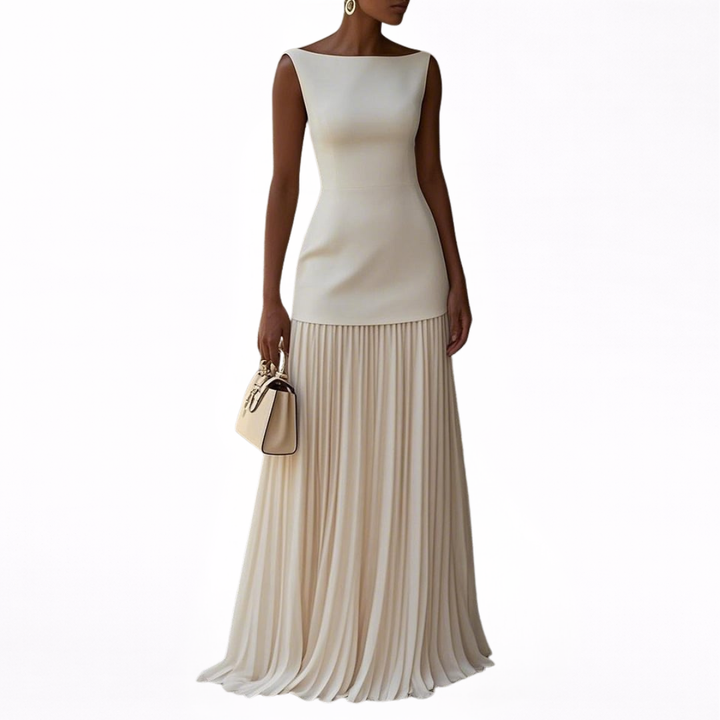 Celeste | Maxi Plisszelt Ruha