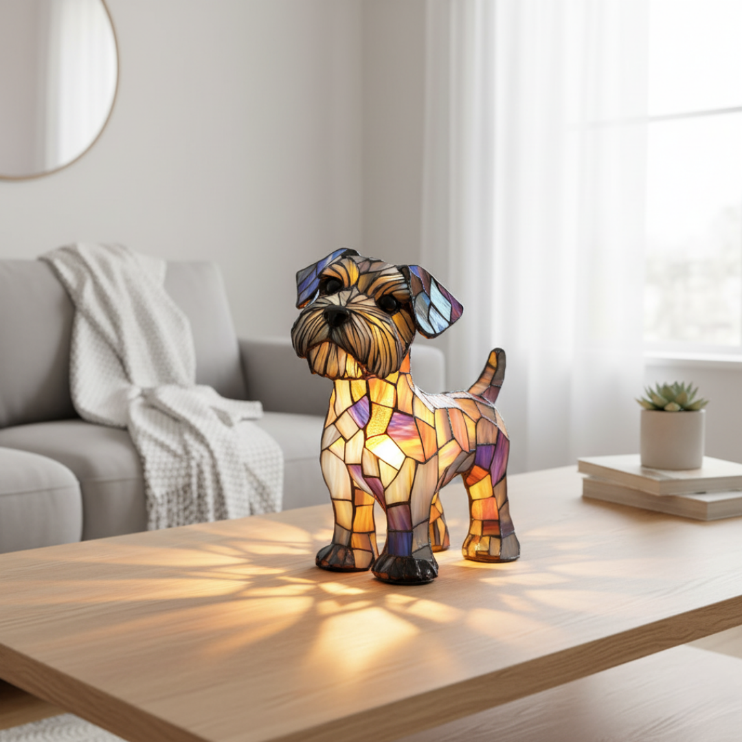 Büszke Terrier Lámpa