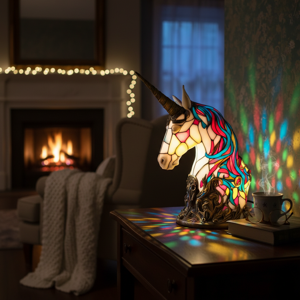 Unicorn Magic Luna Lámpa