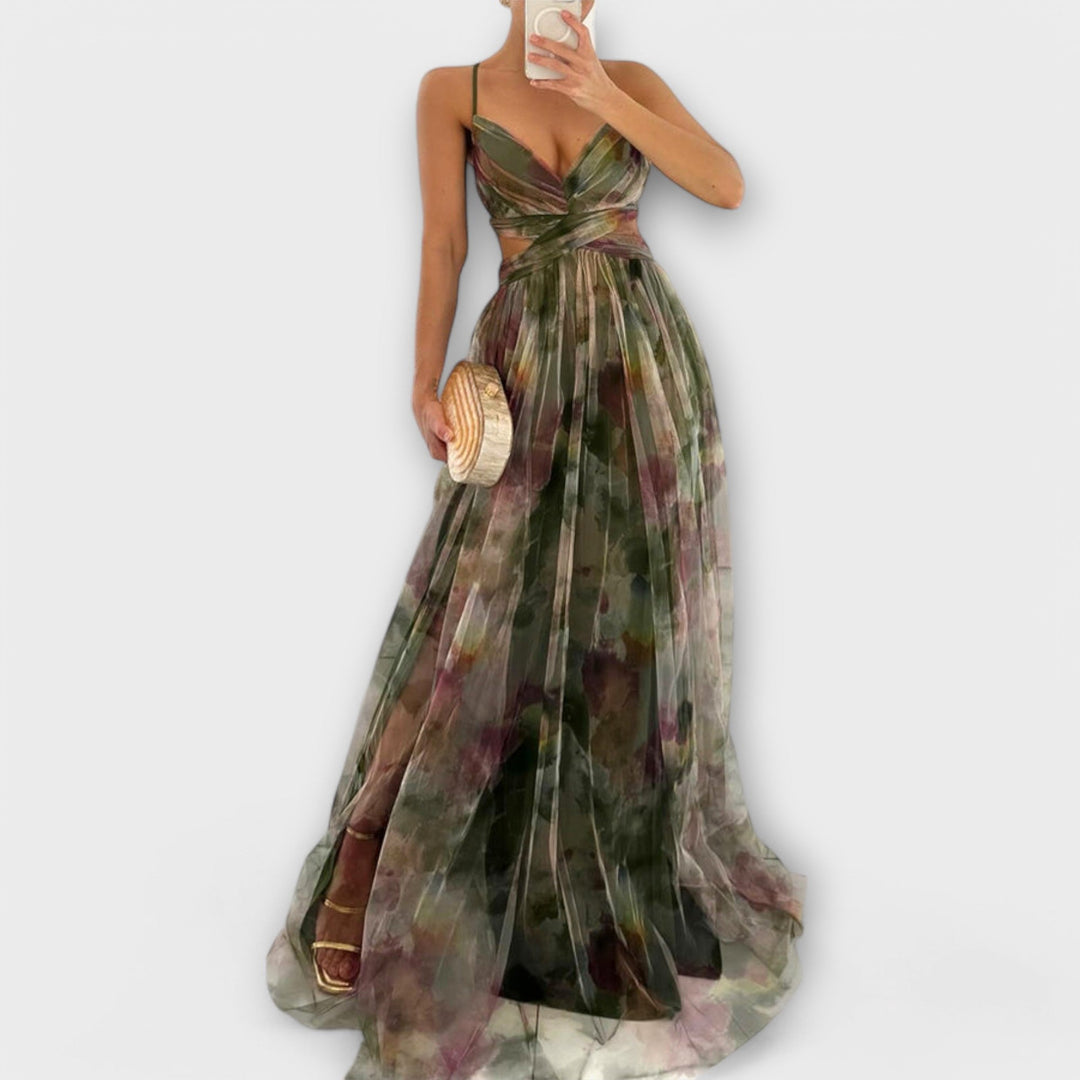 Monika - Elegáns Női Maxi Ruha