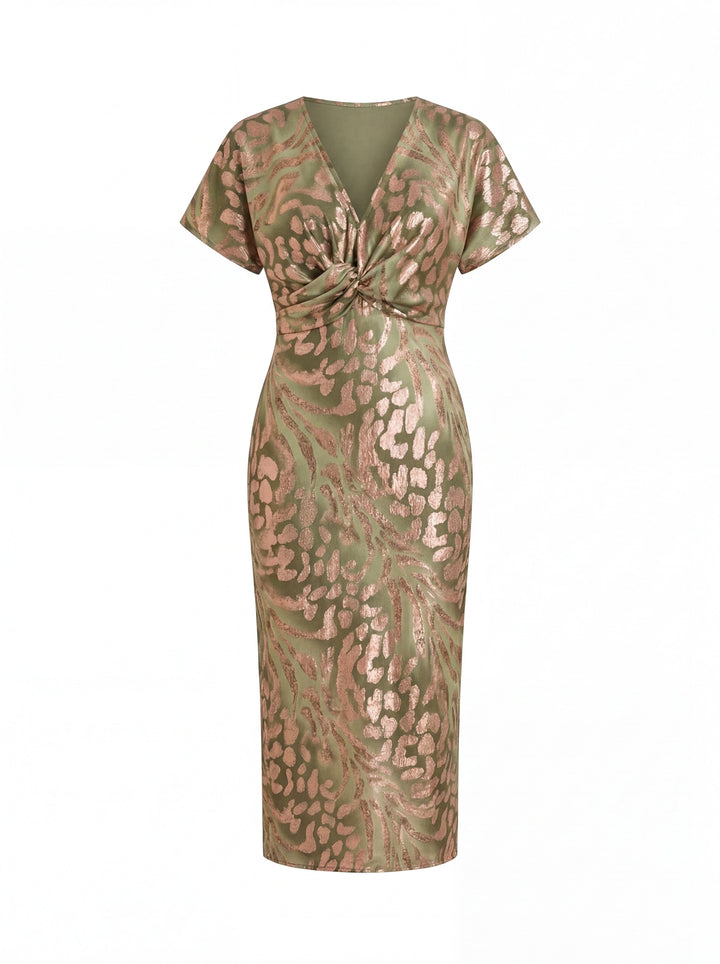 VILANA | Elegáns Midi Ruha