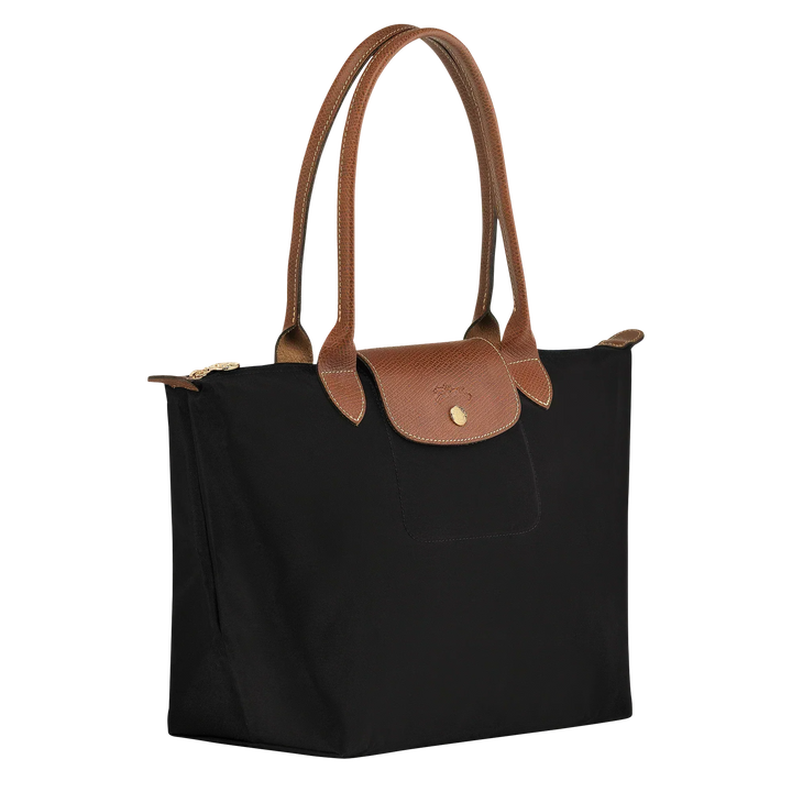 Longchamp - Közepes Le Pliage Tote, Fekete