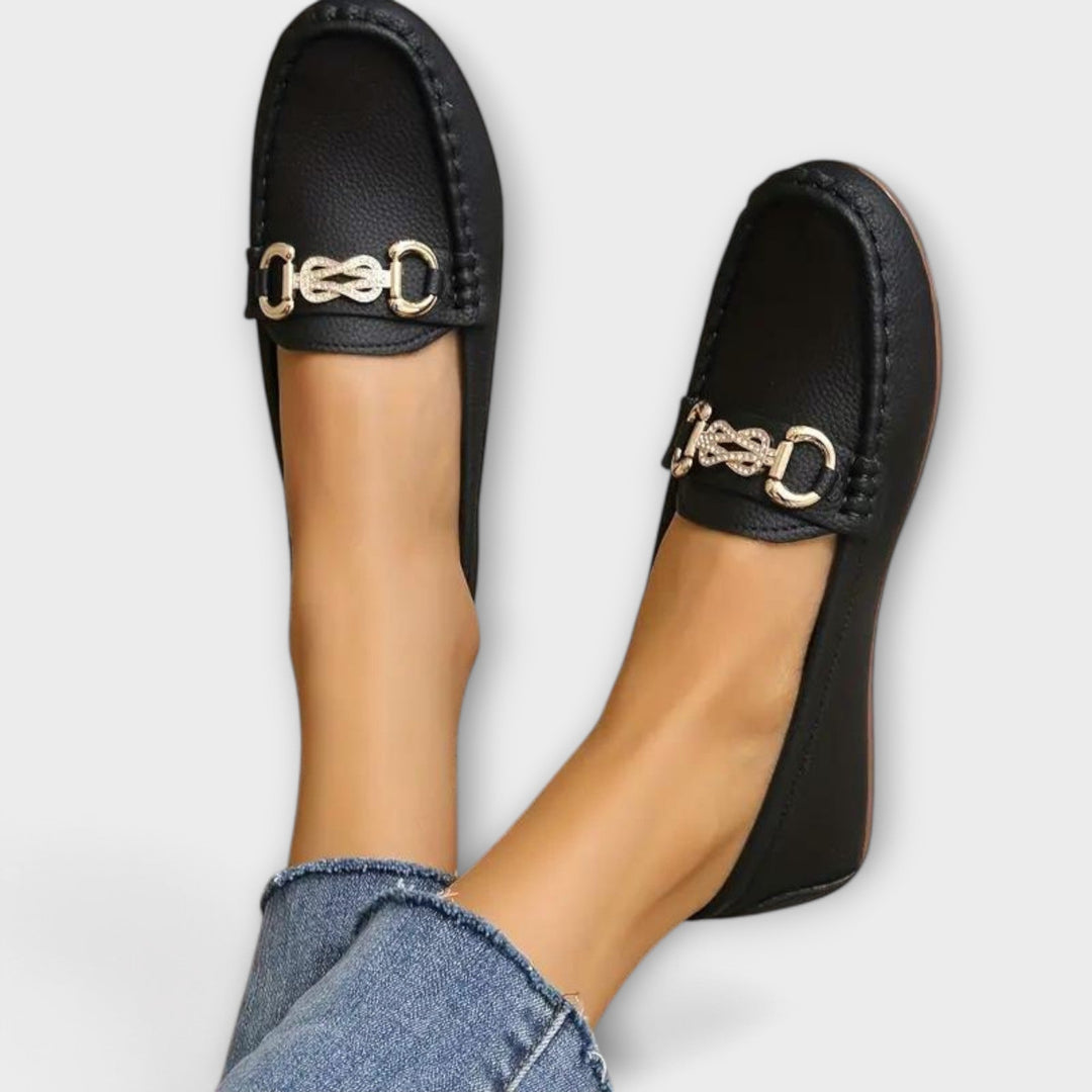 Ioana | Bőr Slip-on Mokaszin