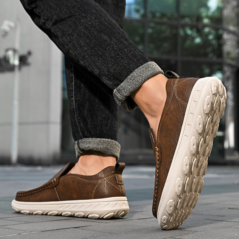 Cortell Bőr Mokaszin