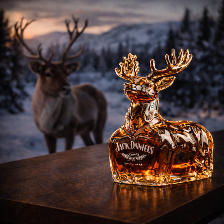 Jack Daniel's Whisky Üveg - Hóember Kiadás