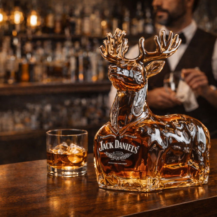 Jack Daniel's Whisky Üveg - Hóember Kiadás
