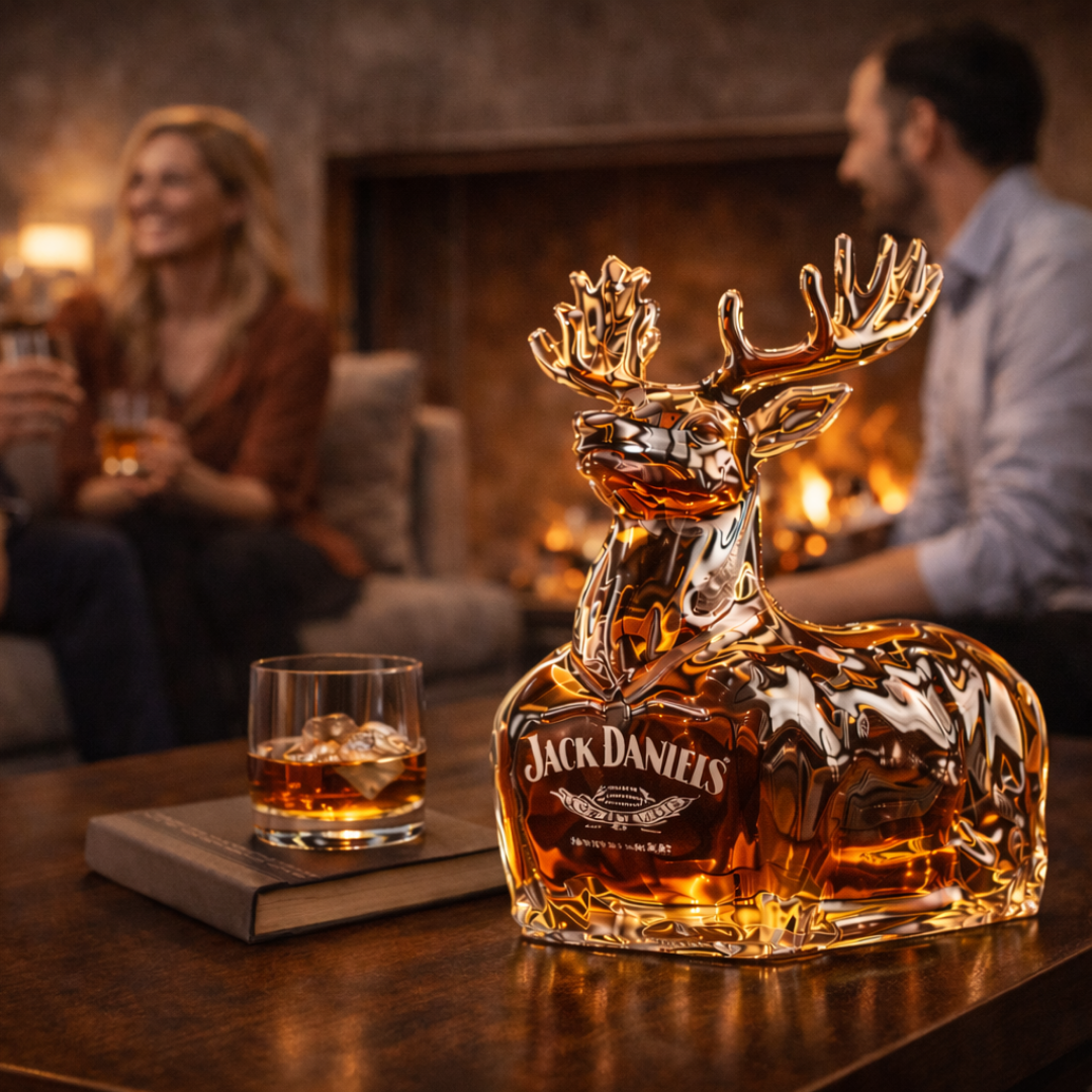 Jack Daniel's Whisky Üveg - Hóember Kiadás