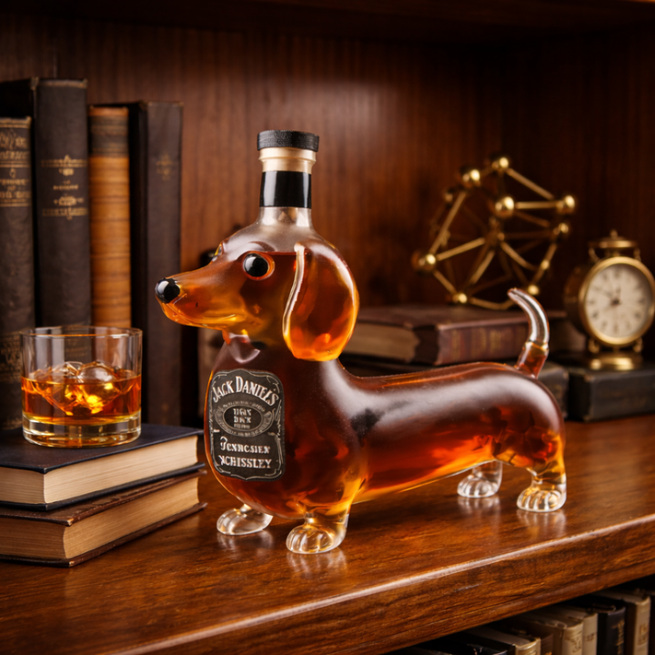 Jack Daniel's Whisky Üveg - Dackel Kiadás