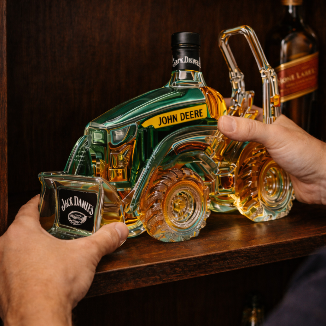 Jack Daniel's Whisky Palack - Traktor Kiadás