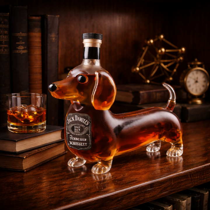 Jack Daniel's Whisky Üveg - Dackel Kiadás