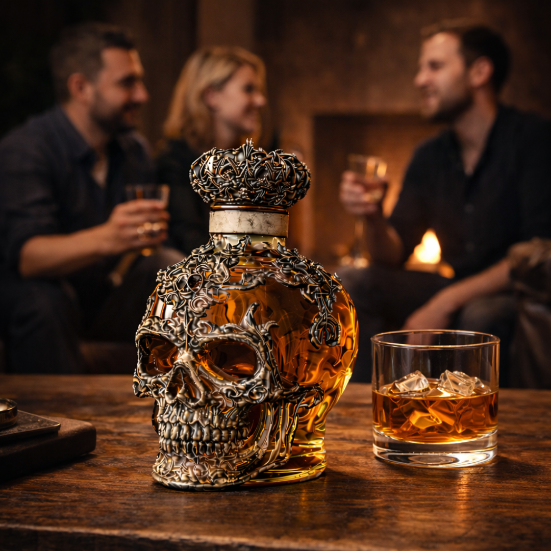 Whisky Üveg - Koponya Kiadás
