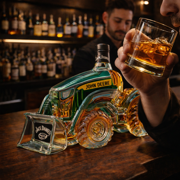 Jack Daniel's Whisky Palack - Traktor Kiadás