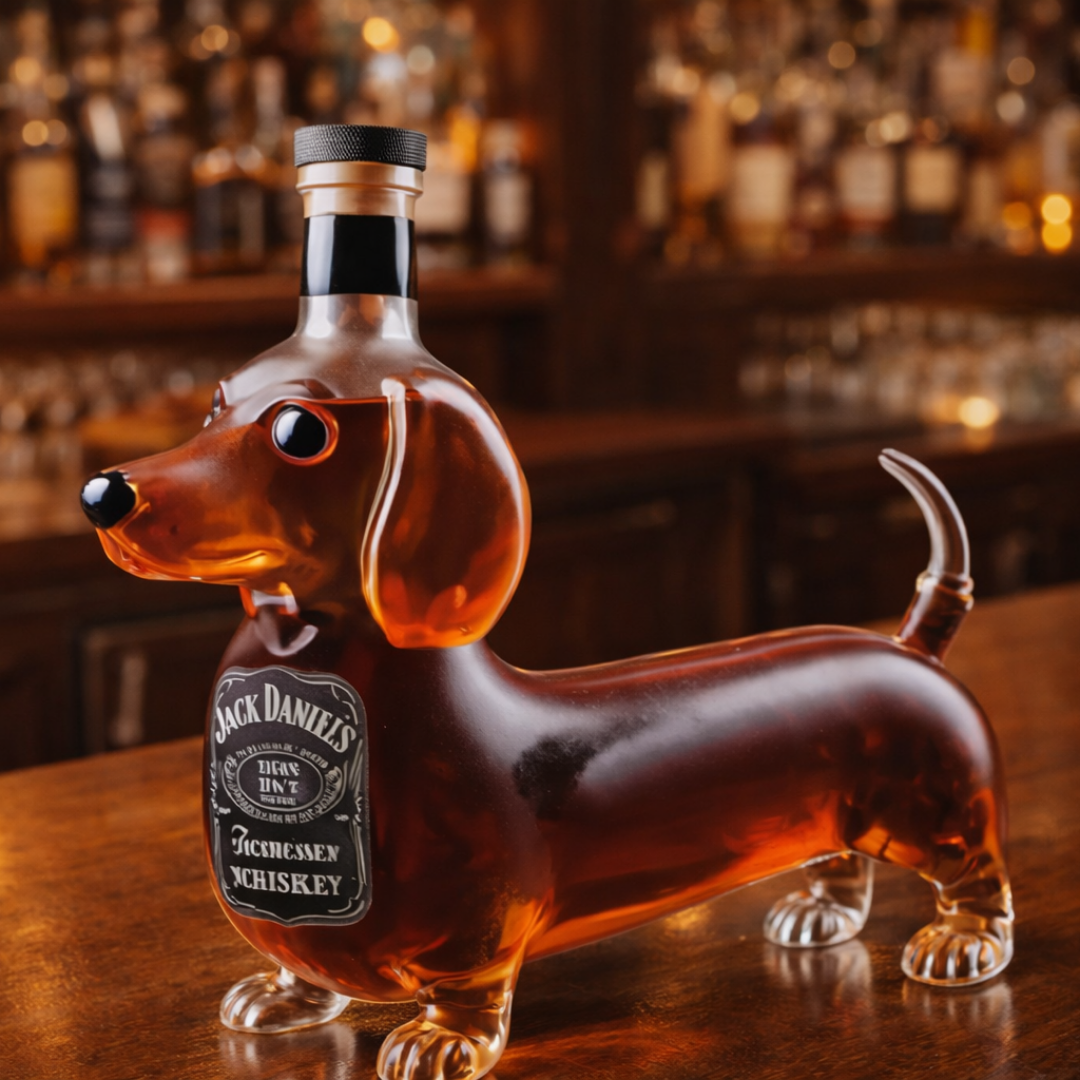 Jack Daniel's Whisky Üveg - Dackel Kiadás