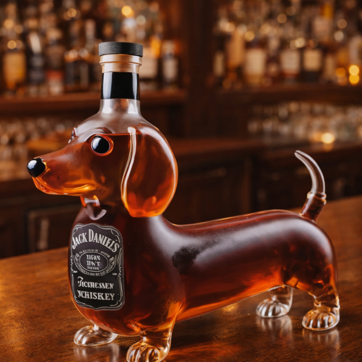 Jack Daniel's Whisky Üveg - Dackel Kiadás