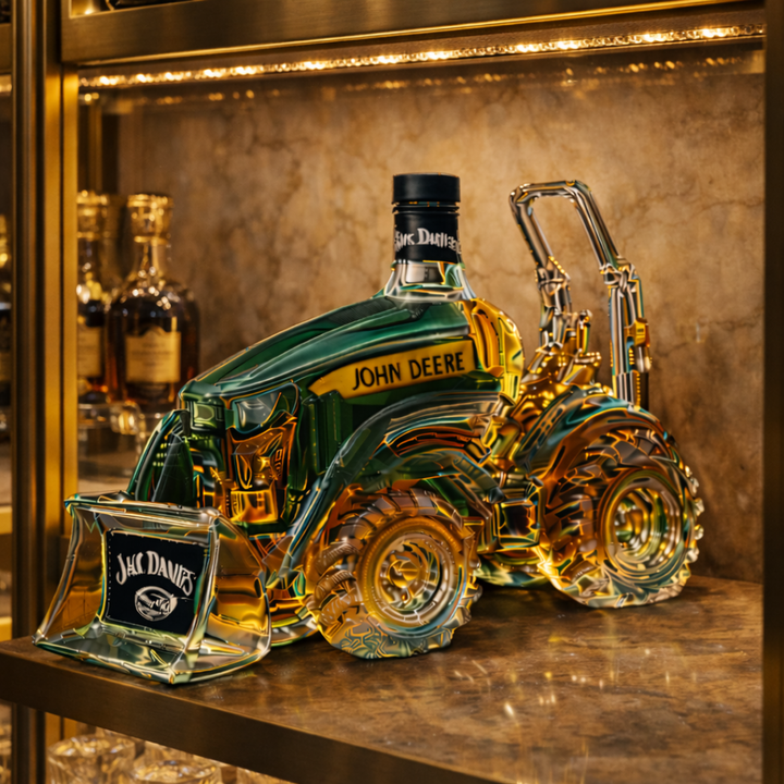 Jack Daniel's Whisky Palack - Traktor Kiadás