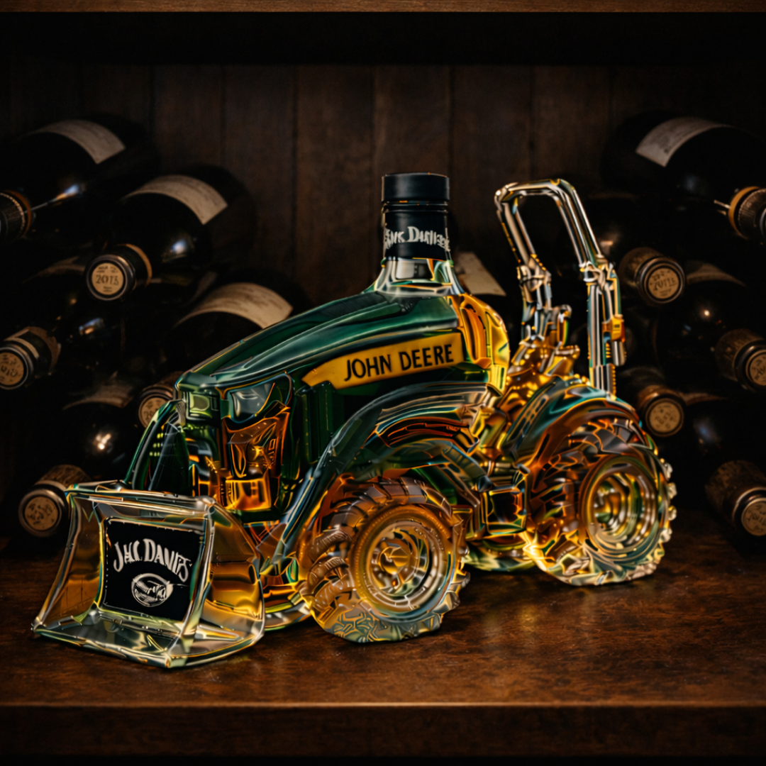 Jack Daniel's Whisky Palack - Traktor Kiadás