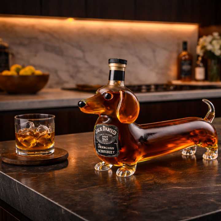 Jack Daniel's Whisky Üveg - Dackel Kiadás