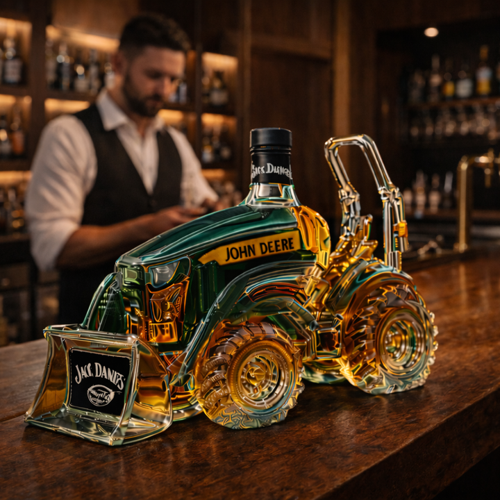 Jack Daniel's Whisky Palack - Traktor Kiadás