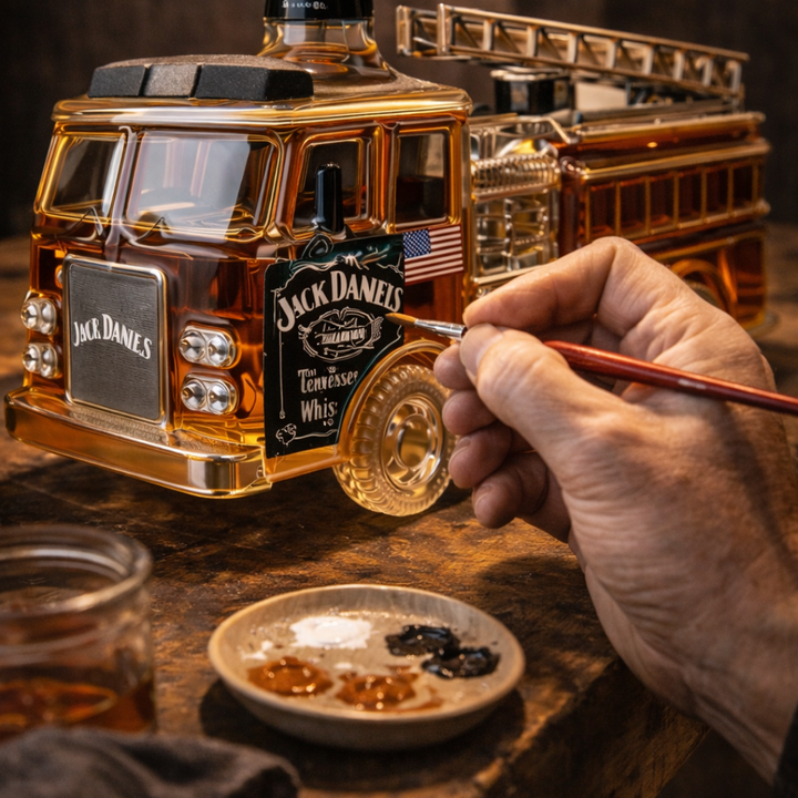 Jack Daniel's Whisky Üveg - Tűzoltók Kiadás