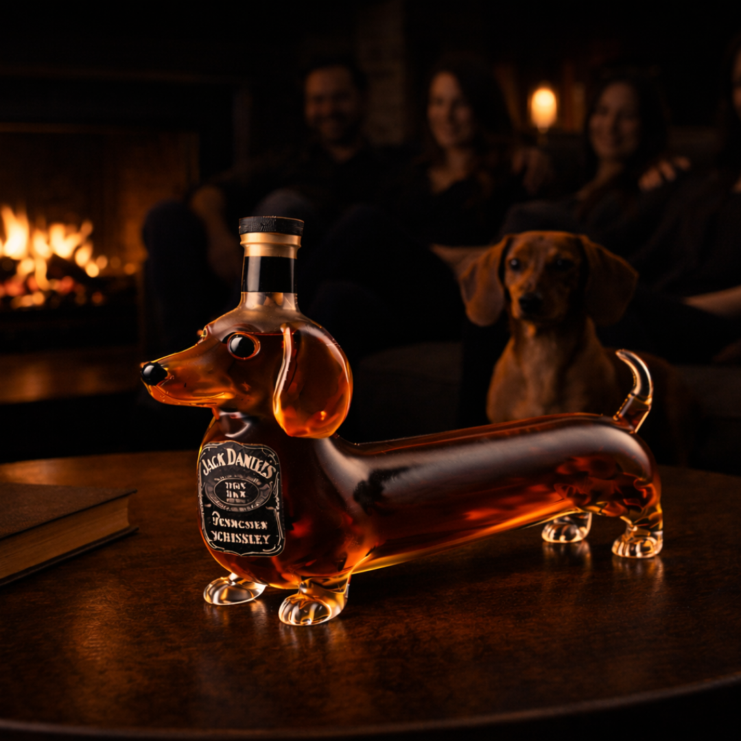 Jack Daniel's Whisky Üveg - Dackel Kiadás
