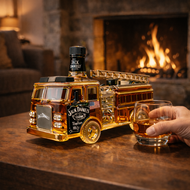 Jack Daniel's Whisky Üveg - Tűzoltók Kiadás
