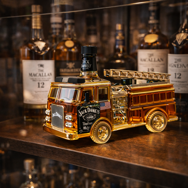 Jack Daniel's Whisky Üveg - Tűzoltók Kiadás