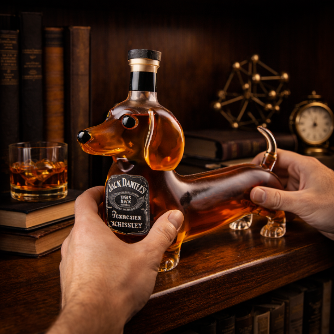 Jack Daniel's Whisky Üveg - Dackel Kiadás