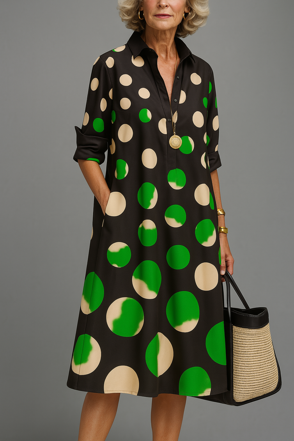 Naomi | Elegáns midi ruha
