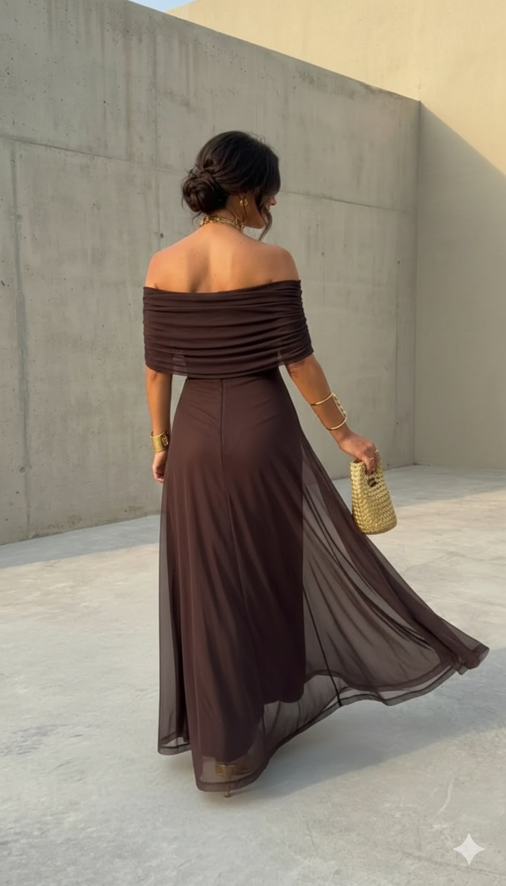 Uma – Hosszú, Laza Ruha Elegáns Dizájnnal