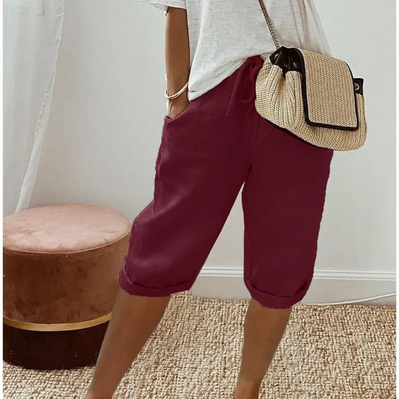 Janet | Vászon Rövidnadrág